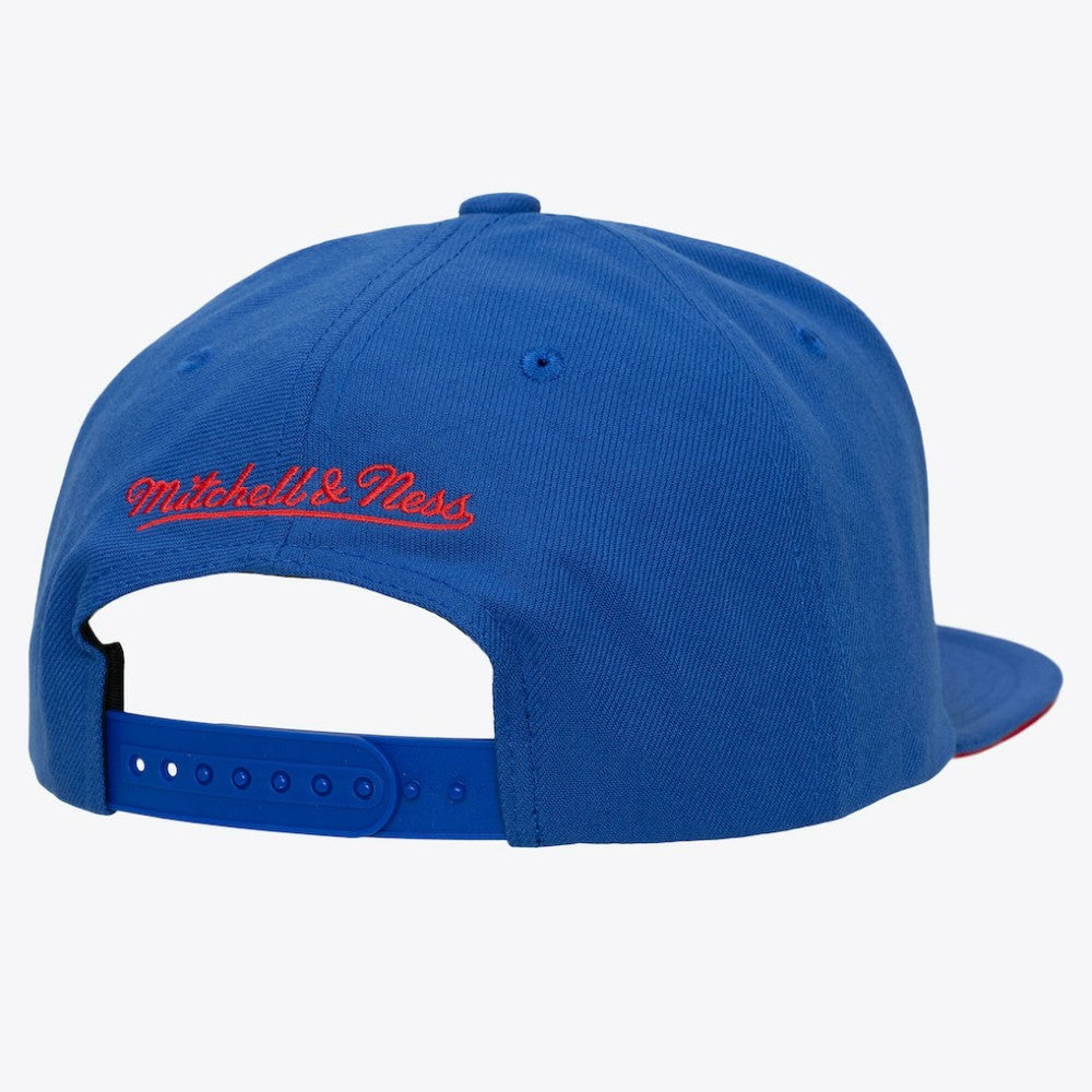 New York Rangers Mitchell & Ness Color Pop Snapback Hat - Red/Blue | US 202986763