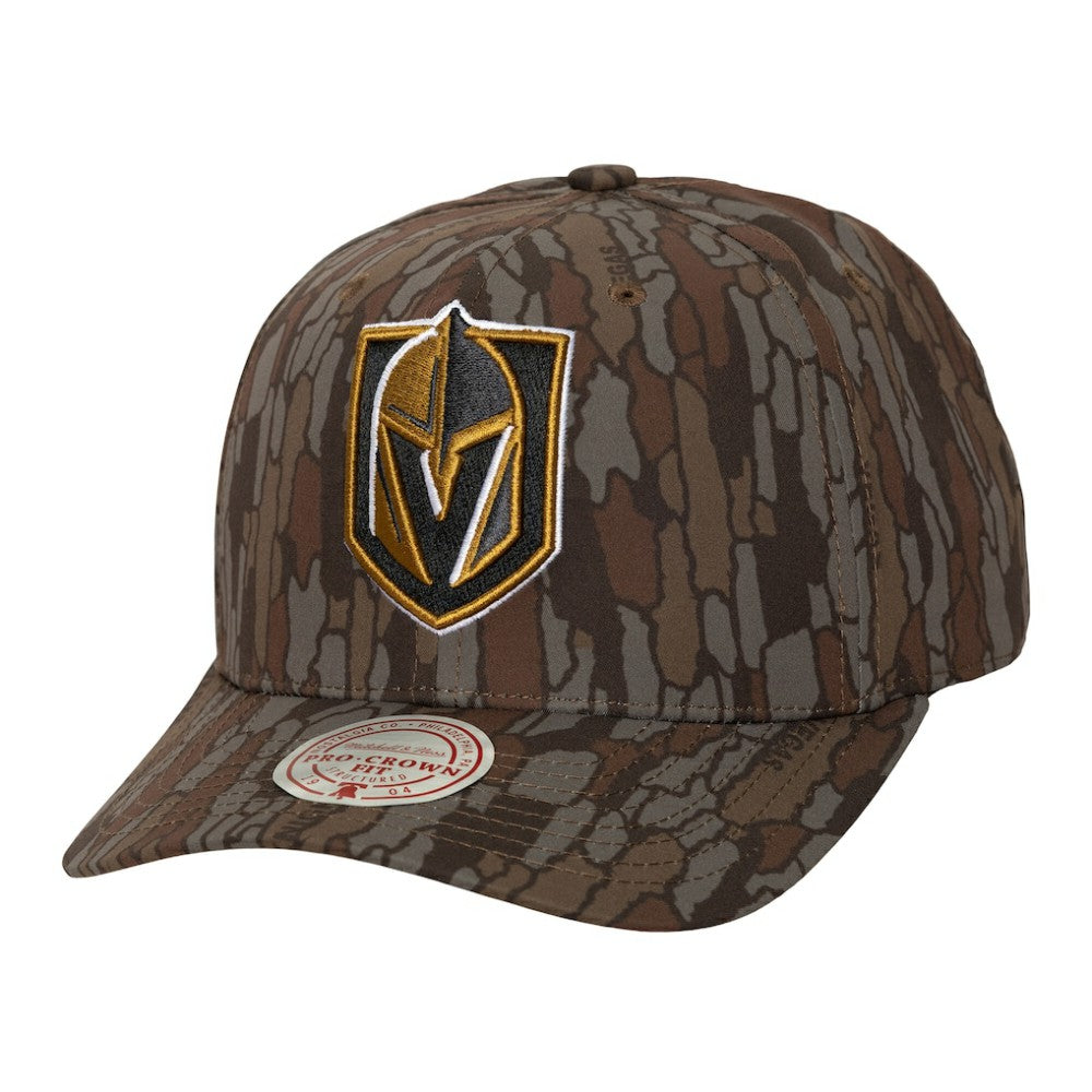 Vegas Golden Knights Mitchell & Ness Hidden Camo Pro Crown Adjustable Hat - Camo | US 202986770