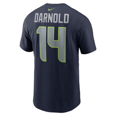 Sam Darnold Seattle Seahawks Name & Number T-Shirt - College Navy T-shirts