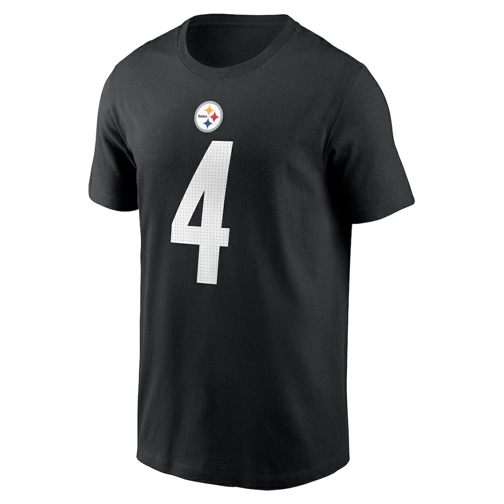 DK Metcalf Pittsburgh Steelers Name & Number T-Shirt - Black T-shirts