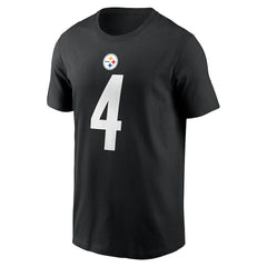 DK Metcalf Pittsburgh Steelers Name & Number T-Shirt - Black T-shirts