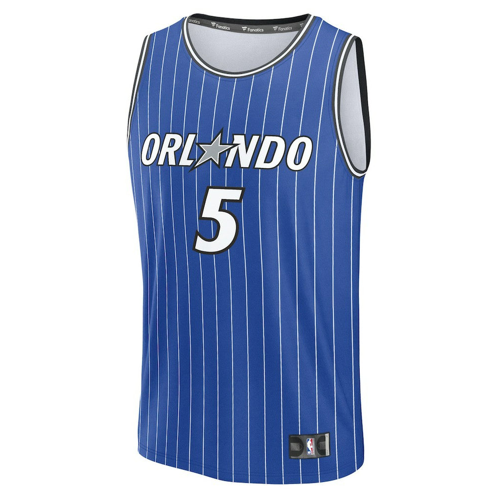 Paolo Banchero Orlando Magic Fast Break Replica Player Jersey Icon Edition Blue - Fanatics