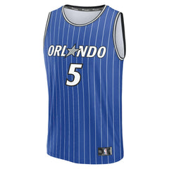 Paolo Banchero Orlando Magic Fast Break Replica Player Jersey Icon Edition Blue - Fanatics