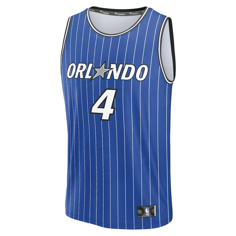 Jalen Suggs Orlando Magic Fast Break Jersey Icon Edition Blue - Fanatics