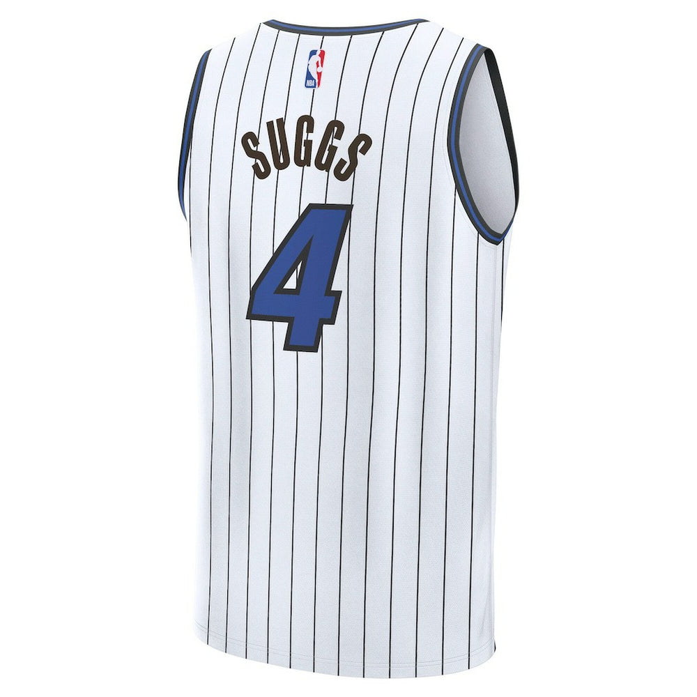 Jalen Suggs Orlando Magic Fast Break Replica Jersey White Association Edition - Fanatics