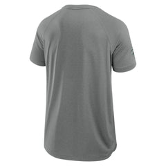 Edmonton Oilers Fanatics 2025 Stanley Cup Playoffs Authentic Pro Rink Performance T-Shirt - Heather Gray | US 202988434