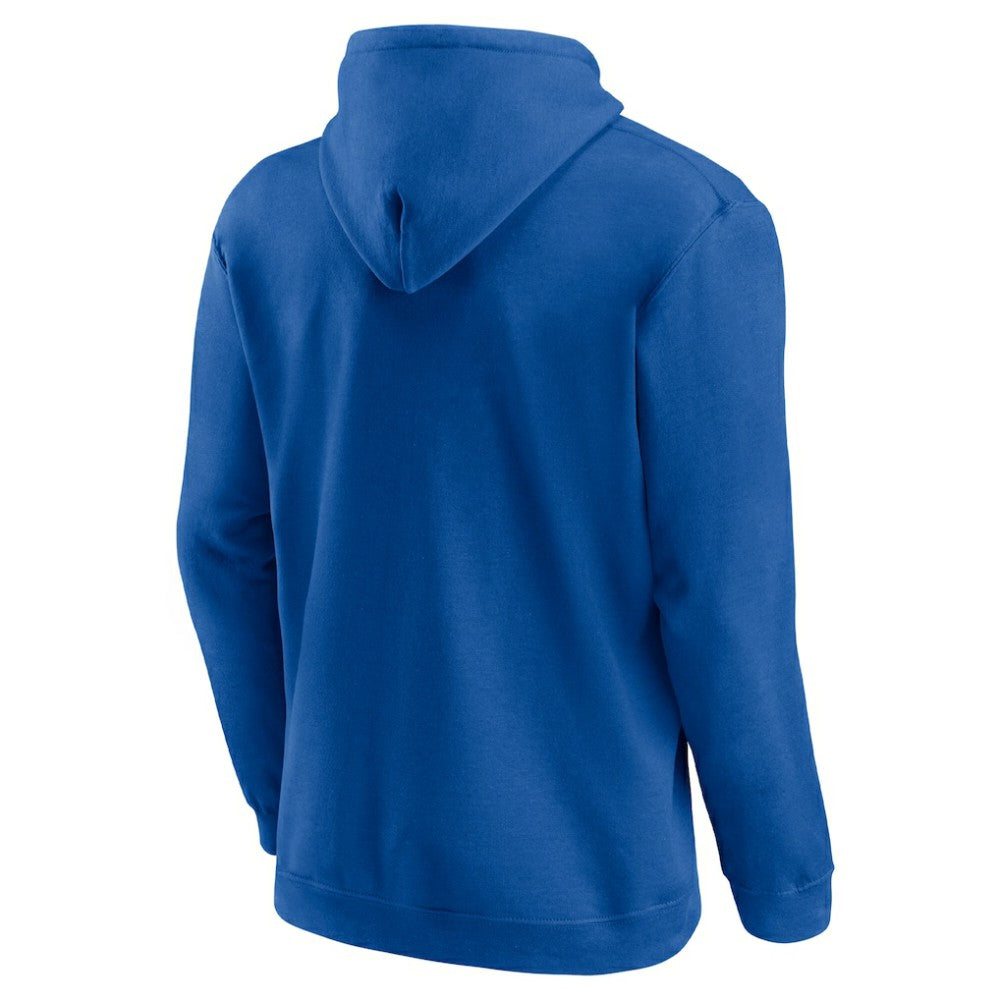 Edmonton Oilers Fanatics 2025 Stanley Cup Playoffs Breakout Fleece Pullover Hoodie - Royal | US 202988714
