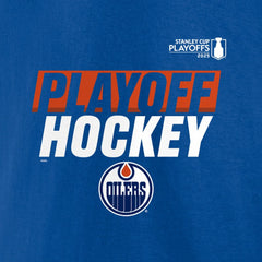 Edmonton Oilers Fanatics 2025 Stanley Cup Playoffs Breakout Fleece Pullover Hoodie - Royal | US 202988714