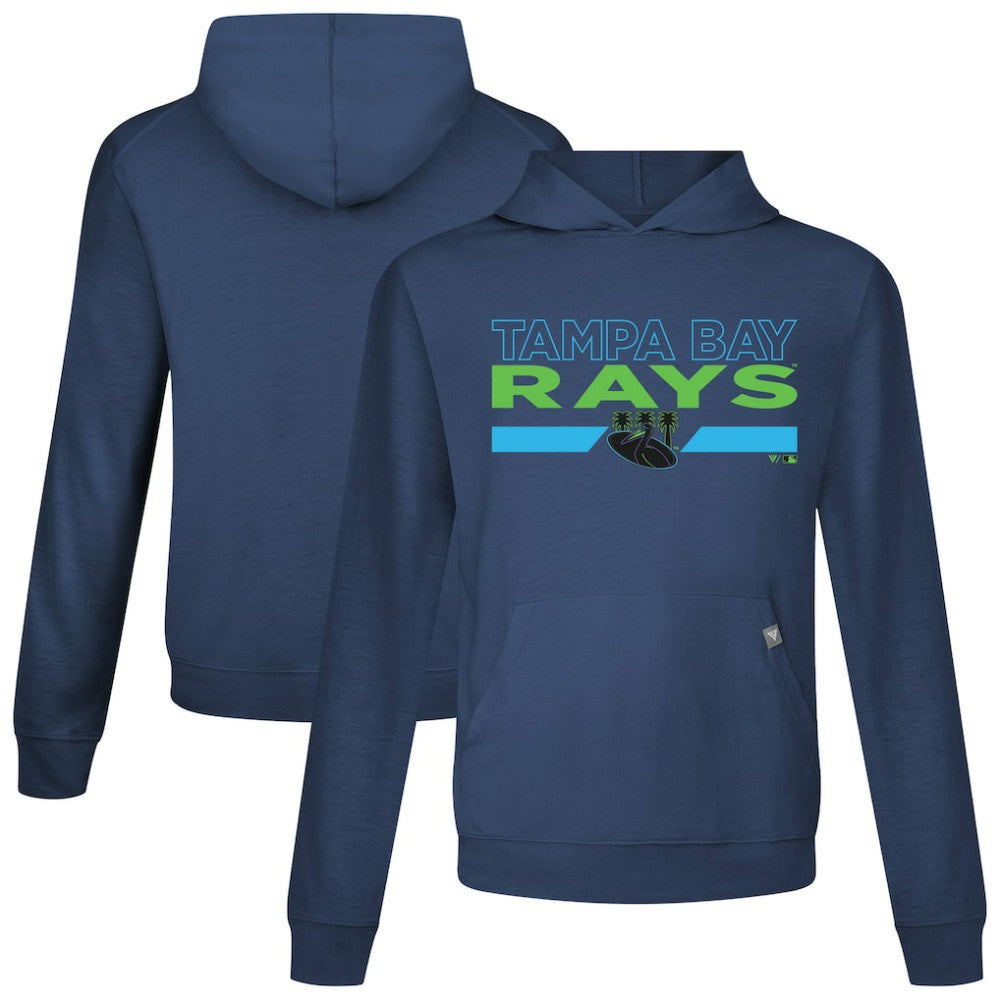 Tampa Bay Rays Levelwear City Connect Relay No Hitter Pullover Hoodie - Navy Hoodies