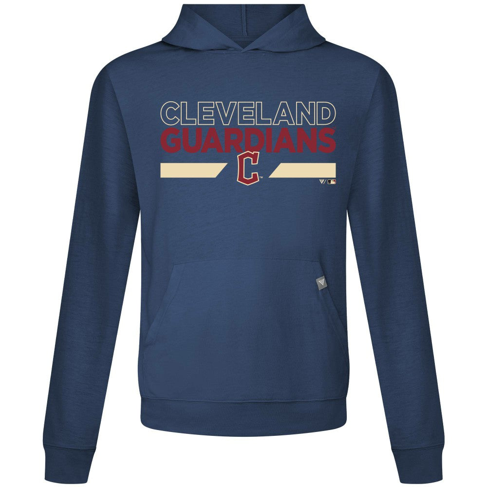 Cleveland Guardians Levelwear City Connect Relay No Hitter Pullover Hoodie - Navy Hoodies