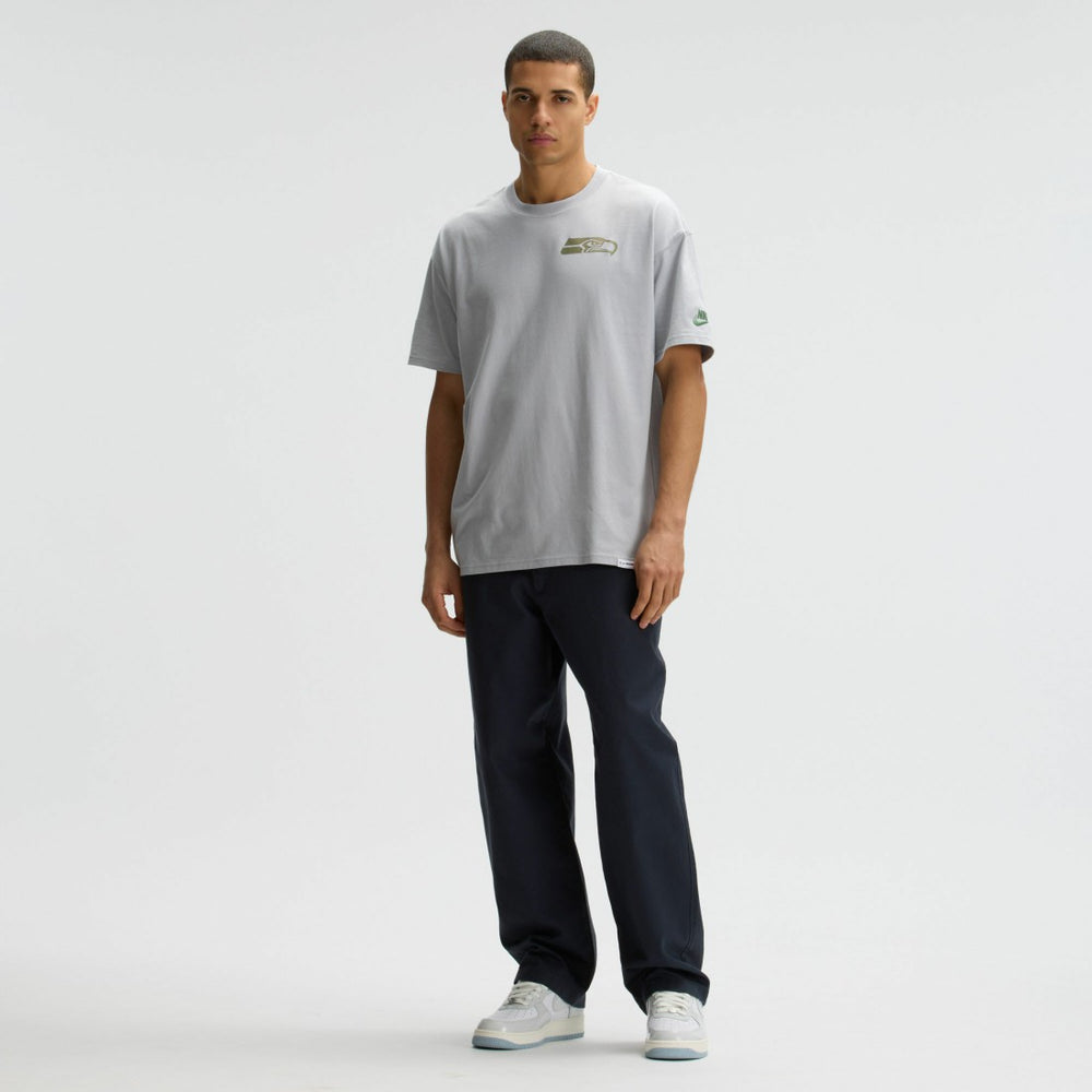 Seattle Seahawks 2025 Rivalries Collection Essential Max90 T-Shirt - Wolf Gray T-shirts