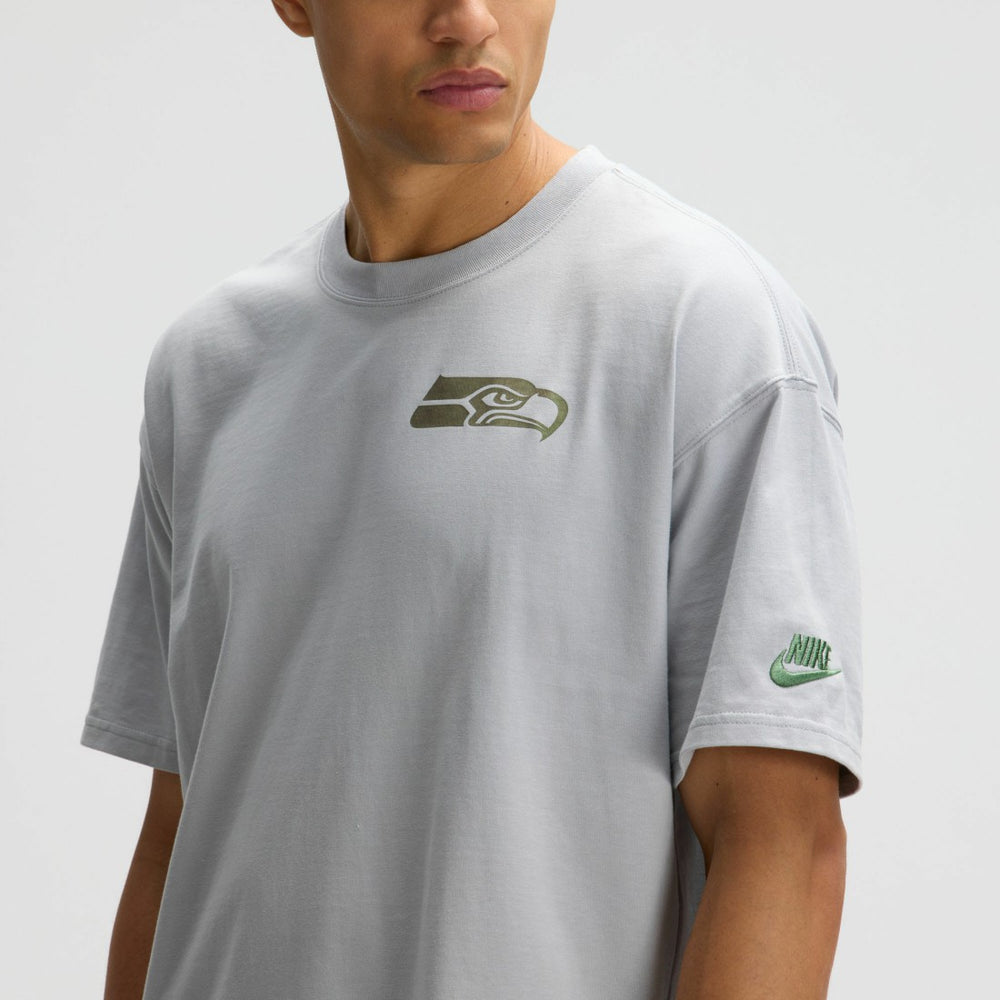 Seattle Seahawks 2025 Rivalries Collection Essential Max90 T-Shirt - Wolf Gray T-shirts
