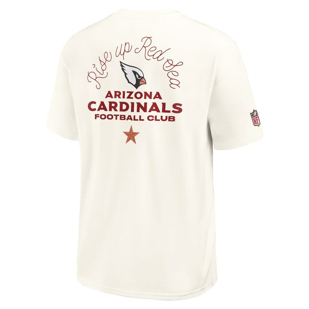 Arizona Cardinals 2025 Rivalries Collection Essential Max90 T-Shirt - Natural T-shirts