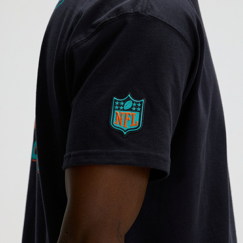 Miami Dolphins 2025 Rivalries Collection Essential Max90 T-Shirt - Pitch Blue T-shirts