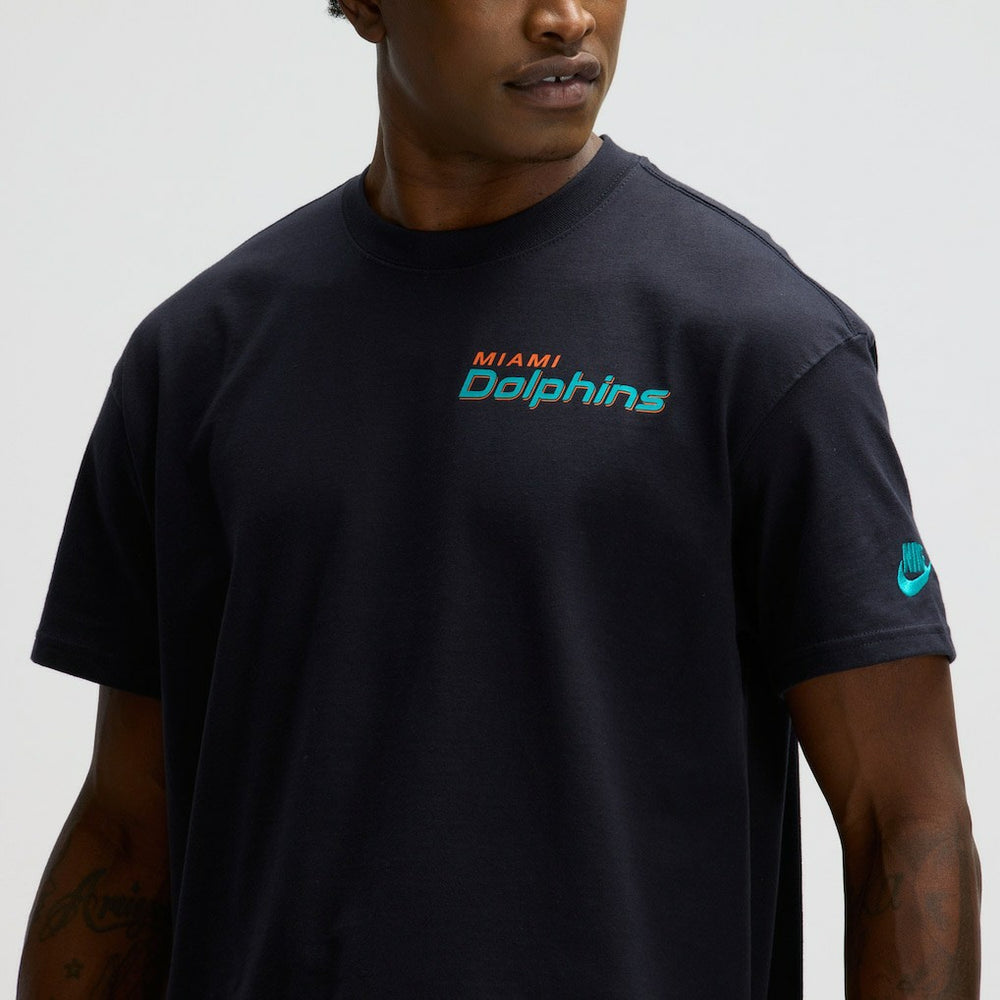 Miami Dolphins 2025 Rivalries Collection Essential Max90 T-Shirt - Pitch Blue T-shirts