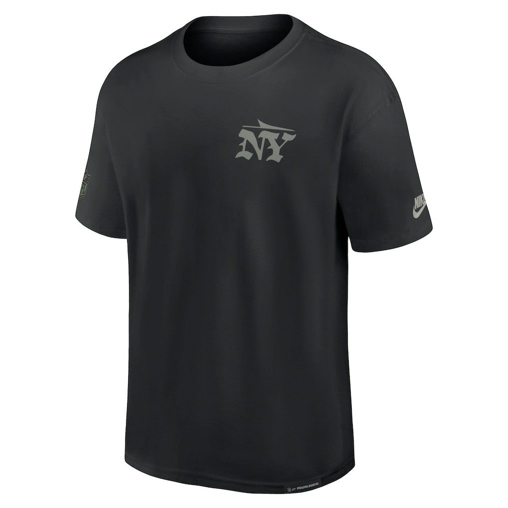New York Jets 2025 Rivalries Collection Essential Max90 T-Shirt - Black T-shirts