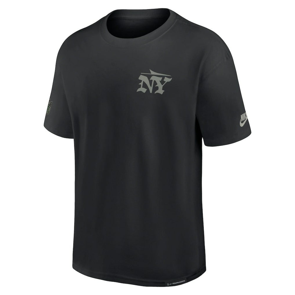 New York Jets 2025 Rivalries Collection Essential Max90 T-Shirt - Black T-shirts