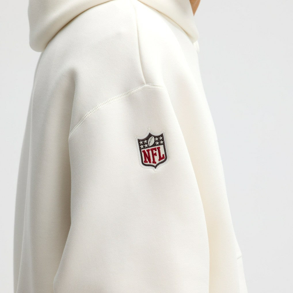 Arizona Cardinals 2025 Rivalries Collection Oversized Tech Fleece Hoodie - Natural Hoodies