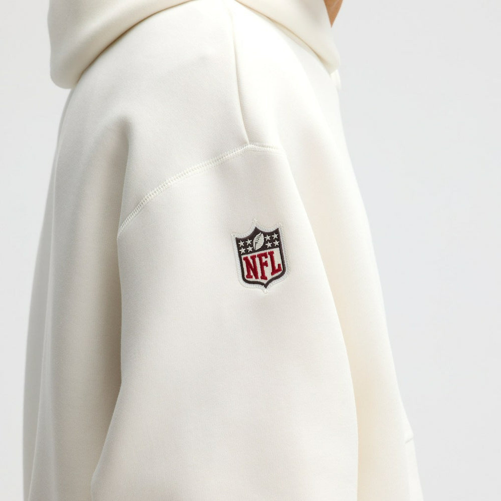 Arizona Cardinals 2025 Rivalries Collection Oversized Tech Fleece Hoodie - Natural Hoodies