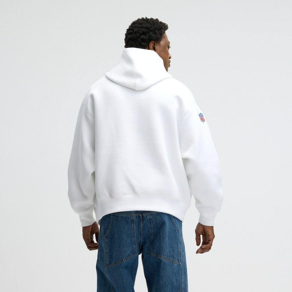 Buffalo Bills 2025 Rivalries Collection Oversized Tech Fleece Hoodie - White Hoodies