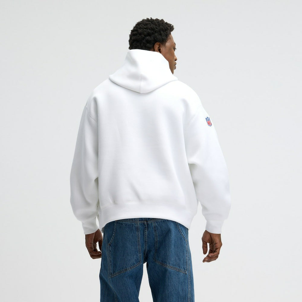 Buffalo Bills 2025 Rivalries Collection Oversized Tech Fleece Hoodie - White Hoodies
