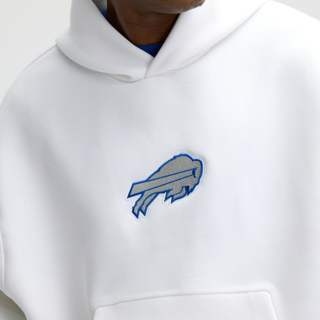 Buffalo Bills 2025 Rivalries Collection Oversized Tech Fleece Hoodie - White Hoodies