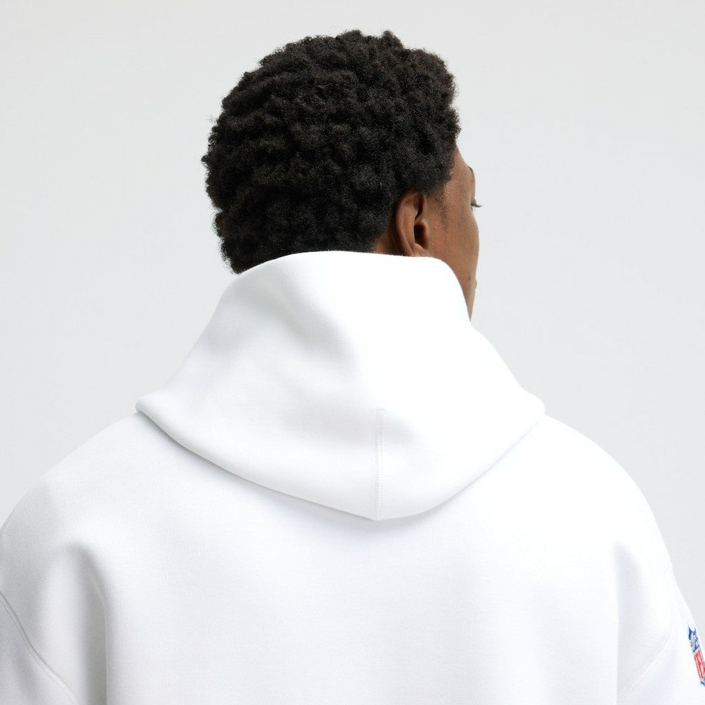 Buffalo Bills 2025 Rivalries Collection Oversized Tech Fleece Hoodie - White Hoodies