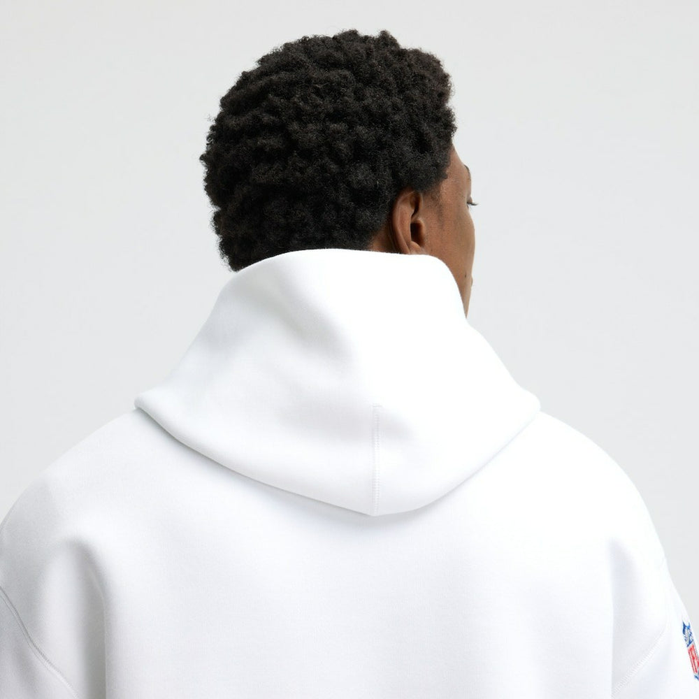 Buffalo Bills 2025 Rivalries Collection Oversized Tech Fleece Hoodie - White Hoodies