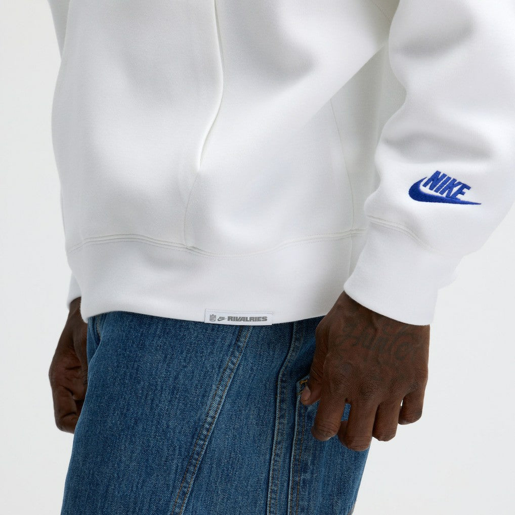 Buffalo Bills 2025 Rivalries Collection Oversized Tech Fleece Hoodie - White Hoodies
