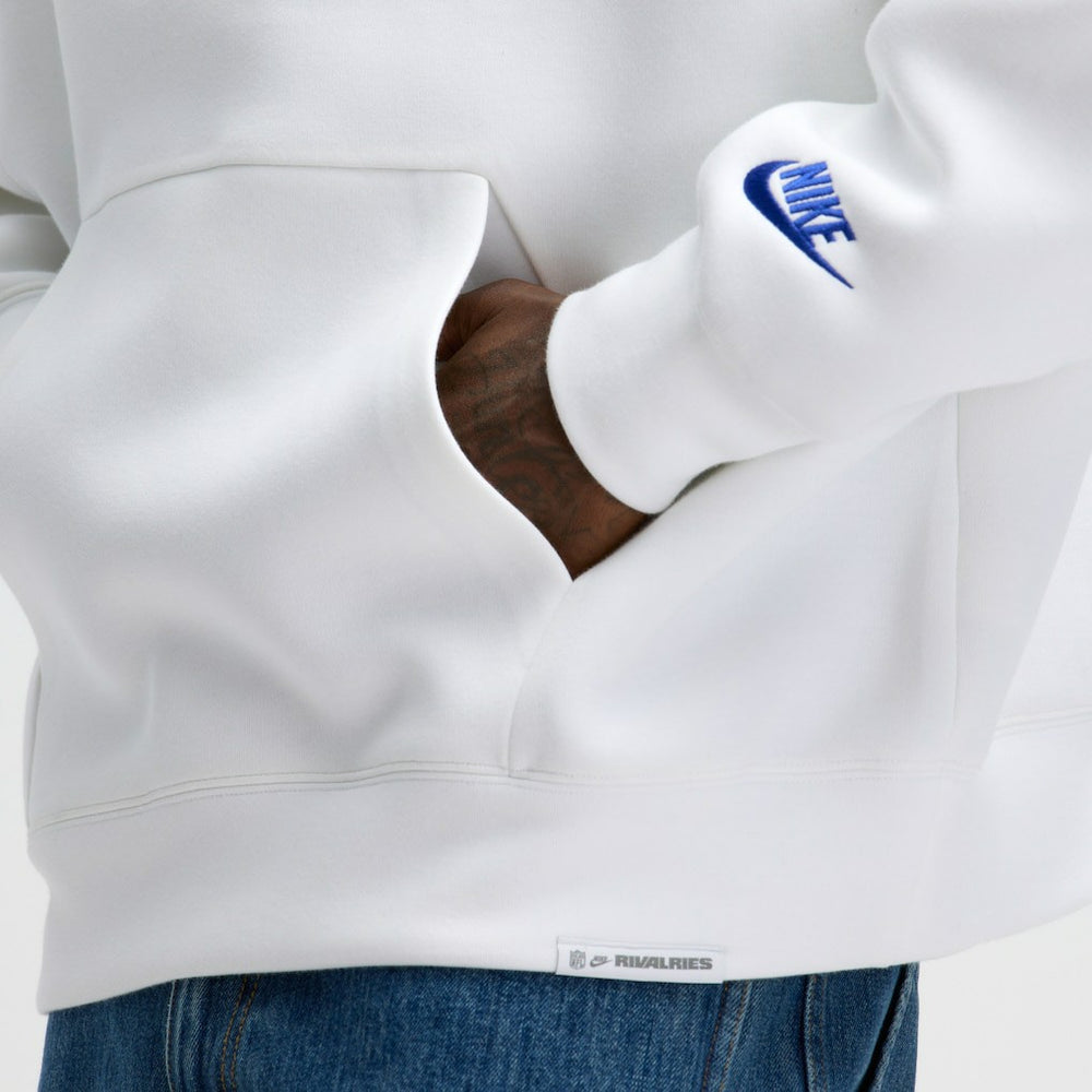 Buffalo Bills 2025 Rivalries Collection Oversized Tech Fleece Hoodie - White Hoodies