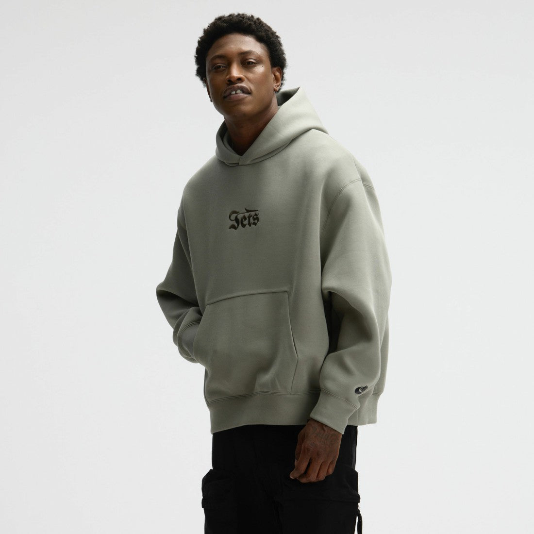 New York Jets 2025 Rivalries Collection Oversized Tech Fleece Hoodie - Gotham Green Hoodies