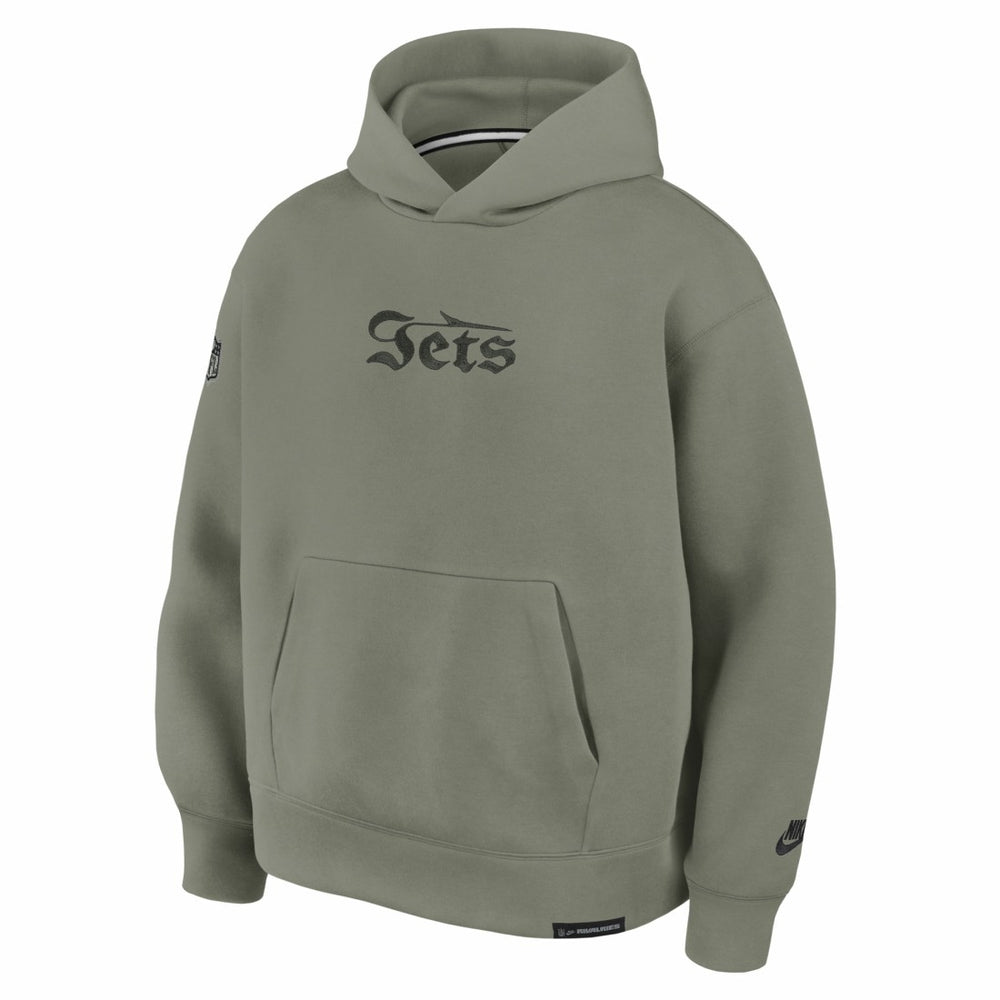 New York Jets 2025 Rivalries Collection Oversized Tech Fleece Hoodie - Gotham Green Hoodies