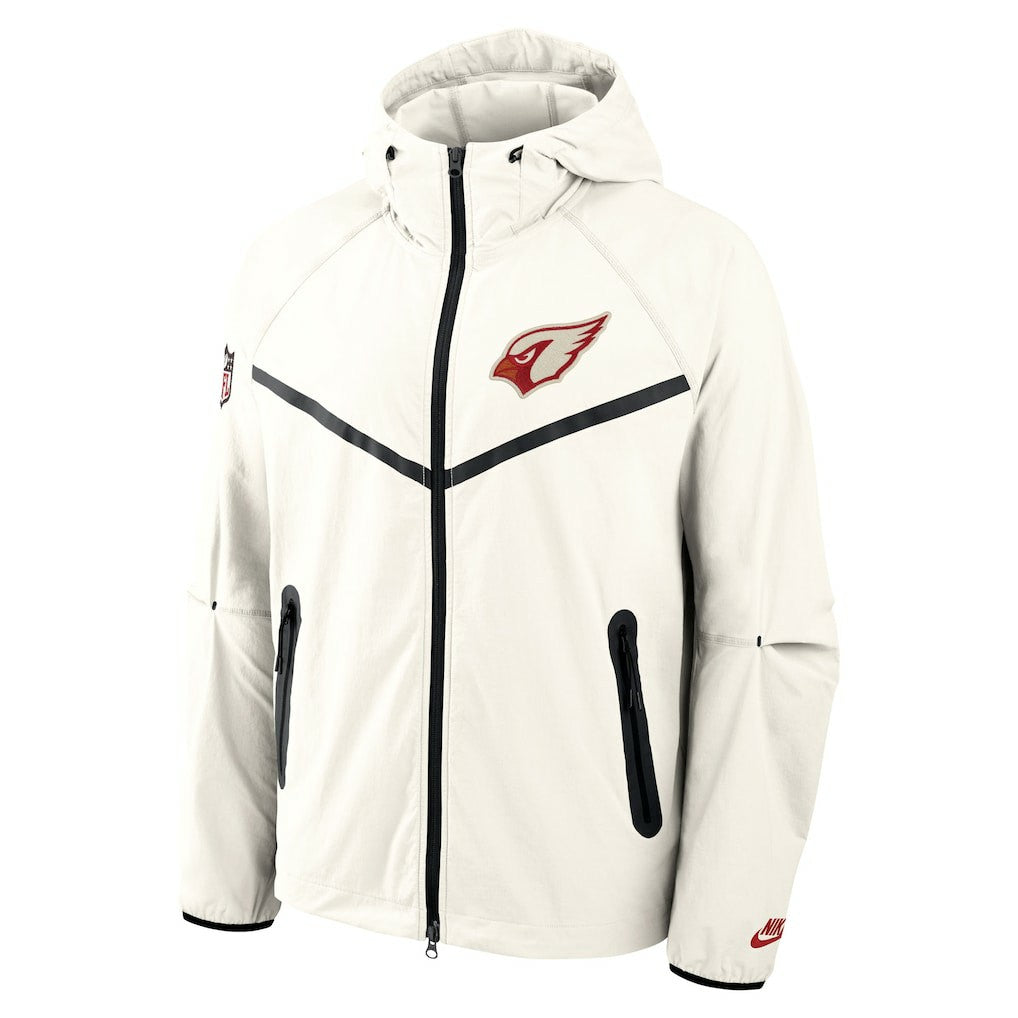 Arizona Cardinals 2025 Rivalries Collection Tech Raglan Full-Zip Jacket - Natural Jackets