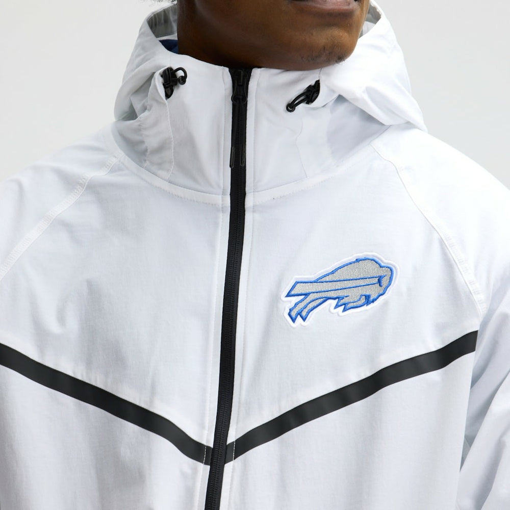 Buffalo Bills 2025 Rivalries Collection Tech Raglan Full-Zip Jacket - White Jackets