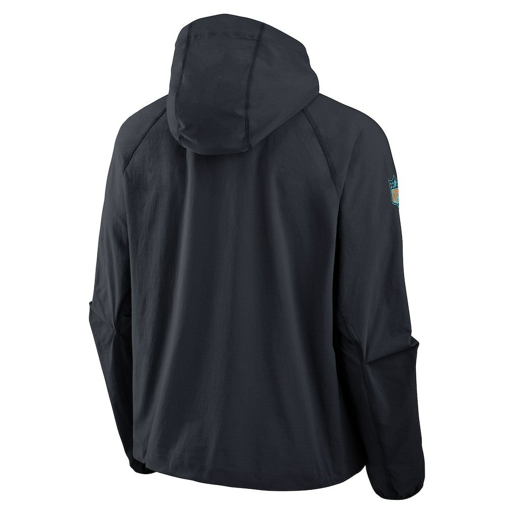 Miami Dolphins 2025 Rivalries Collection Tech Raglan Full-Zip Jacket - Pitch Blue Jackets