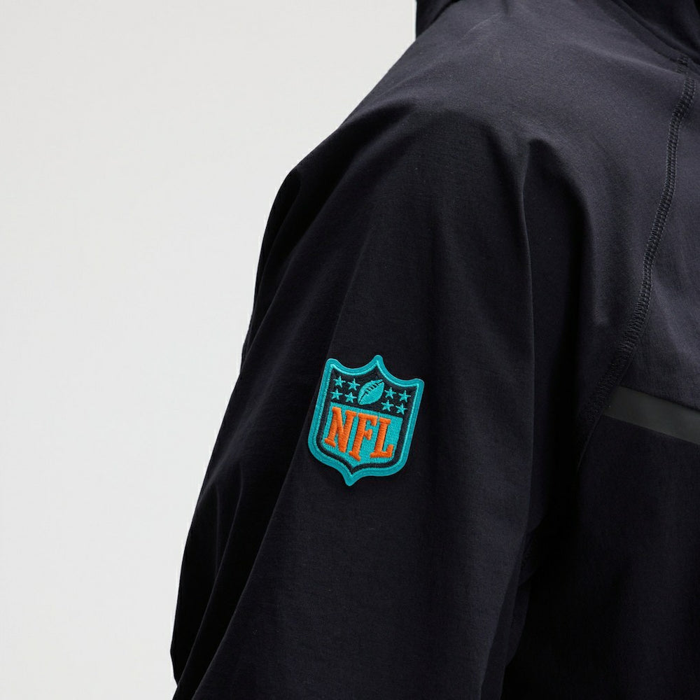 Miami Dolphins 2025 Rivalries Collection Tech Raglan Full-Zip Jacket - Pitch Blue Jackets