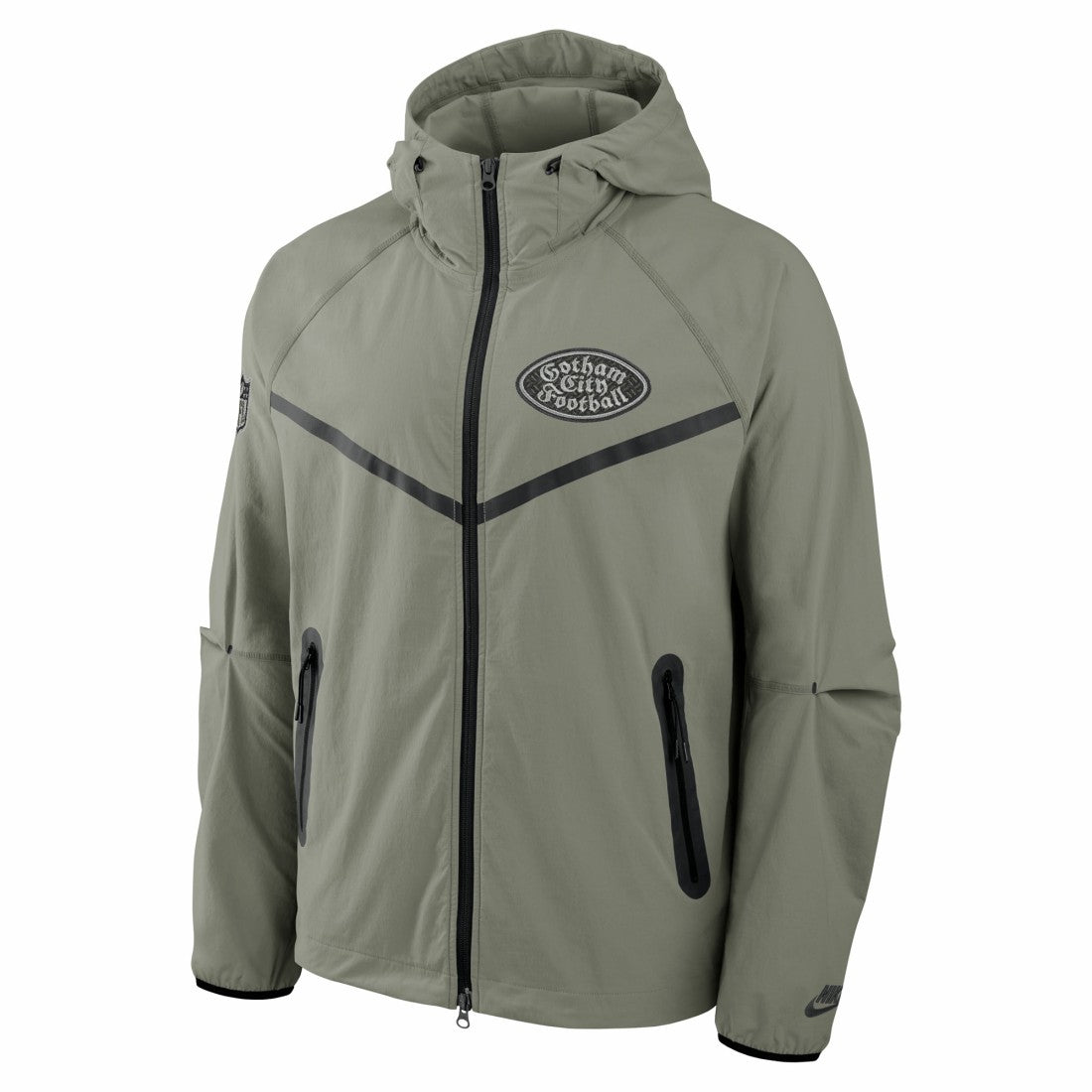 New York Jets 2025 Rivalries Collection Tech Raglan Full-Zip Jacket - Gotham Green Jackets