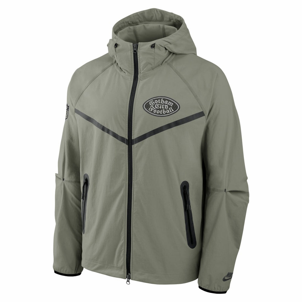 New York Jets 2025 Rivalries Collection Tech Raglan Full-Zip Jacket - Gotham Green Jackets