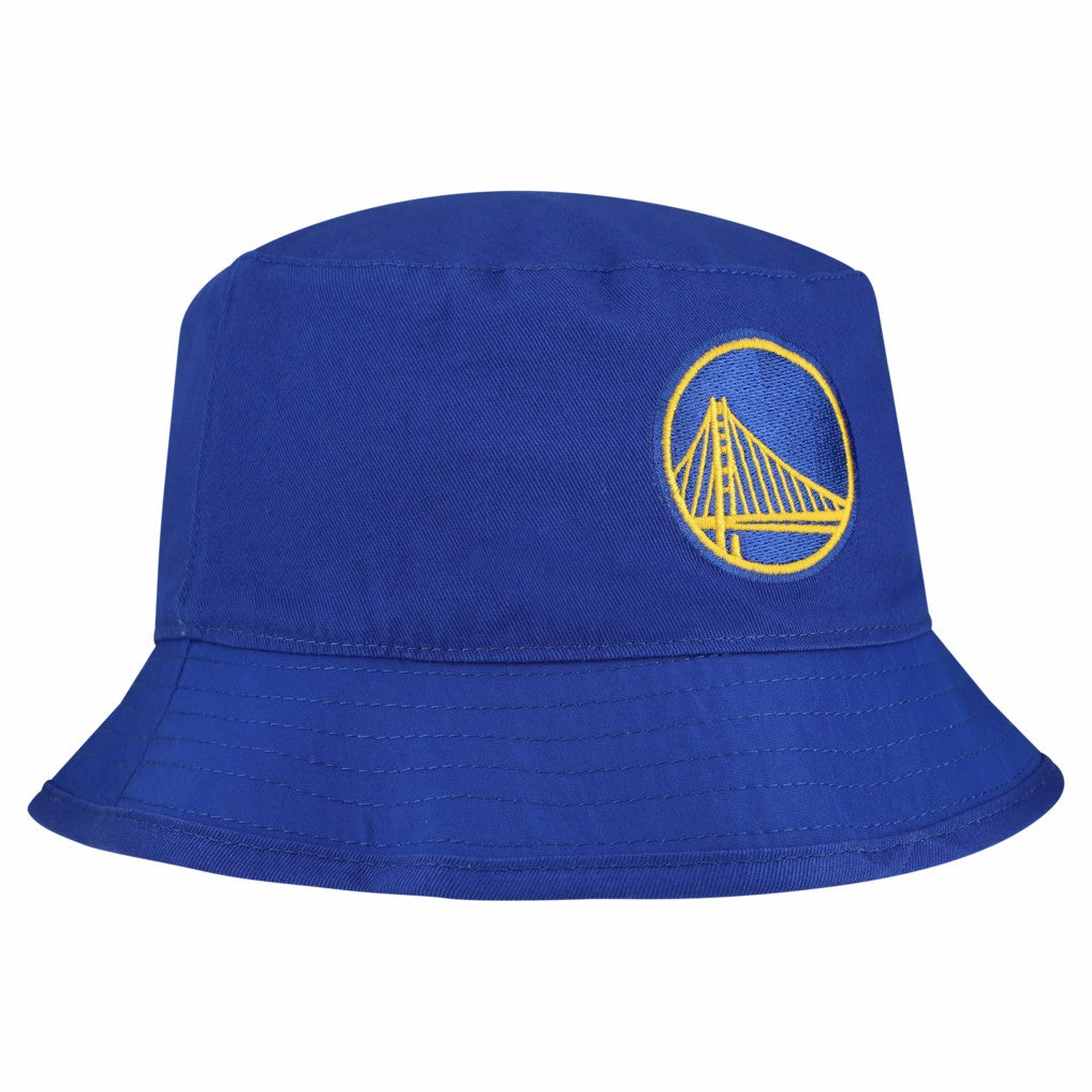 Golden State Warriors Team Cheer Reversible Bucket Hat White - New Era