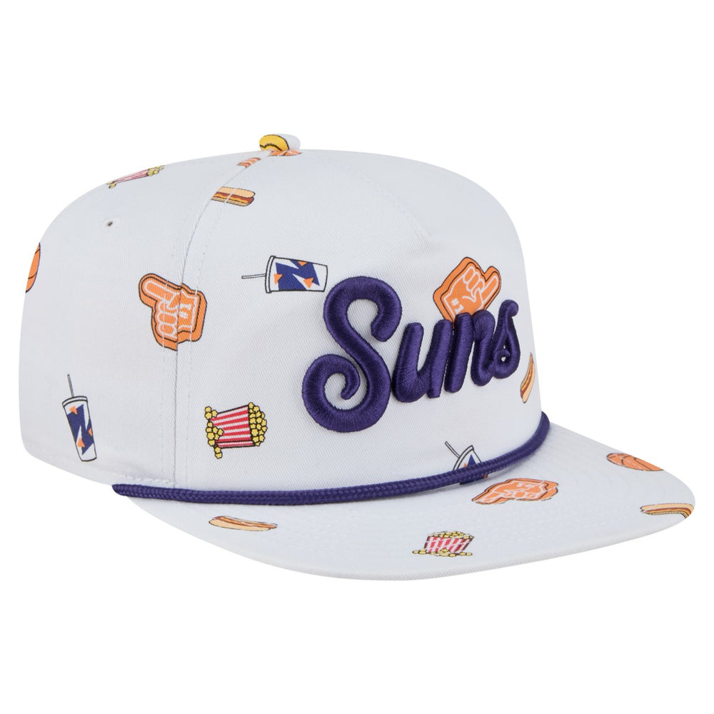 Phoenix Suns Team Cheer Rope 19TWENTY Adjustable Hat White - New Era outlet