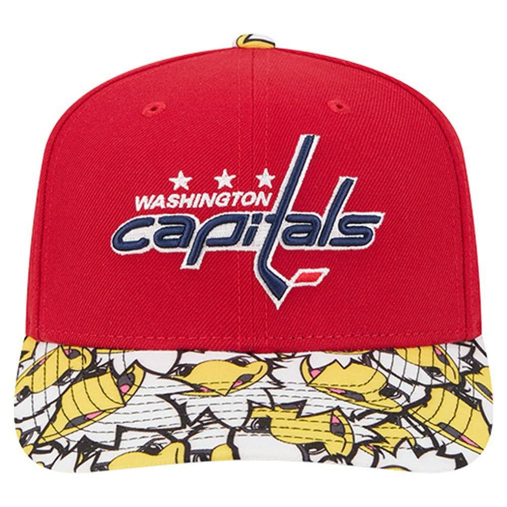 Washington Capitals New Era Mascot Visor 9SEVENTY Adjustable Hat - Red | US 202989673