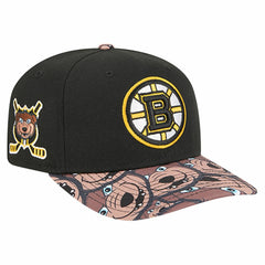 Boston Bruins New Era Mascot Visor 9SEVENTY Adjustable Hat - Black | US 202989675