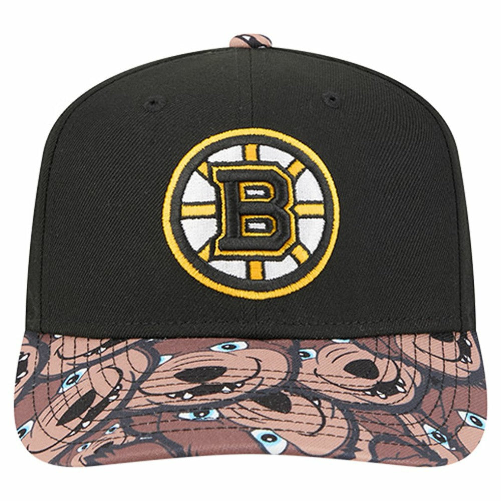 Boston Bruins New Era Mascot Visor 9SEVENTY Adjustable Hat - Black | US 202989675