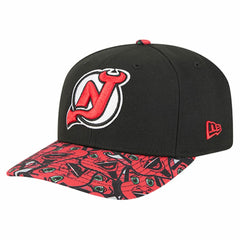 New Jersey Devils New Era Mascot Visor 9SEVENTY Adjustable Hat - Black | US 202989679