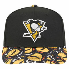 Pittsburgh Penguins New Era Mascot Visor 9SEVENTY Adjustable Hat - Black | US 202989681