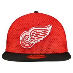 Detroit Red Wings New Era Mesh Crown Two-Tone 59FIFTY Fitted Hat - Red/Black | US 202989686