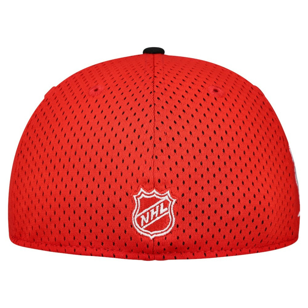 Detroit Red Wings New Era Mesh Crown Two-Tone 59FIFTY Fitted Hat - Red/Black | US 202989686
