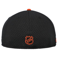 Philadelphia Flyers New Era Mesh Crown Two-Tone 59FIFTY Fitted Hat - Black/Orange | US 202989688