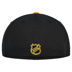 Pittsburgh Penguins New Era Mesh Crown Two-Tone 59FIFTY Fitted Hat - Black/Gold | US 202989692