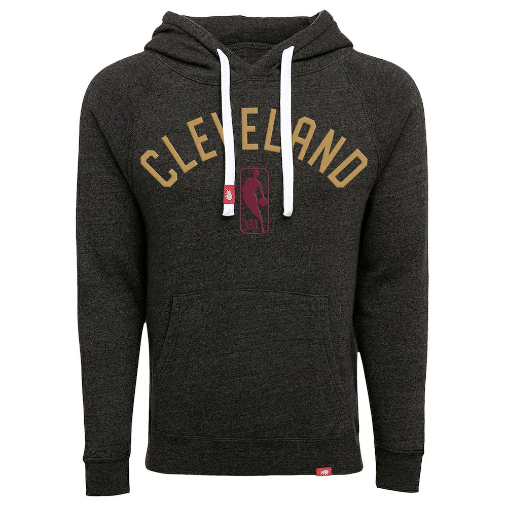 Cleveland Cavaliers Sportiqe Unisex Olsen Tri-Blend Pullover Hoodie Black